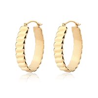 Earrings Sagapo Woman in Steel SHK58 - SHK58